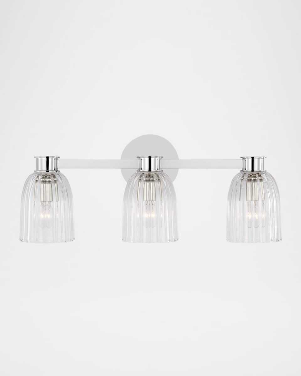 Asalea Triple Vanity Light by AERIN